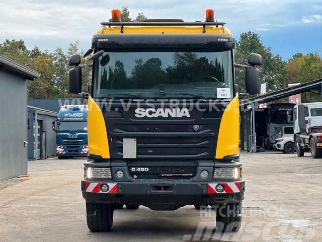 Scania G450 4x4 Euro 6 SZM Kipphydraulik Vlačilci