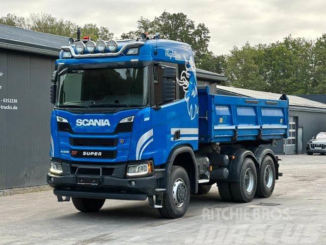 Scania R500 XT 6x6 Meiler Bordmatik Kiper tovornjaki