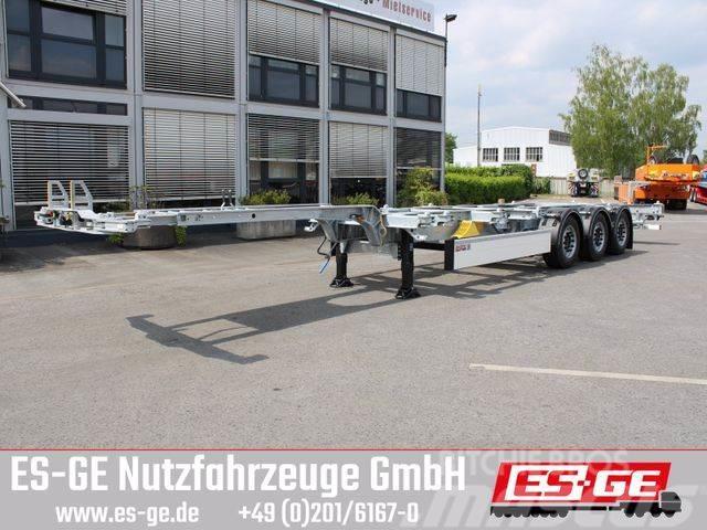 Schmitz Cargobull 3-Achs-Containerchassis Nizko noseče polprikolice