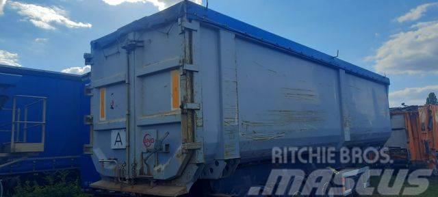 Schmitz Cargobull 3-Achser/Stahlmulde 53m3 Polprikolice prekucniki - kiper