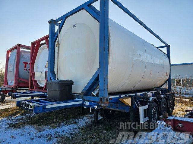 Schmitz Cargobull Tankcontainer Chassis+Tankcontainer Schwallwand Polprikolice cisterne