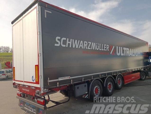 Schwarzmüller 3-A-ULTRALIGHT-Pal-Kiste Liftachse SAF 5680kgTÜV Polprikolice s ponjavo