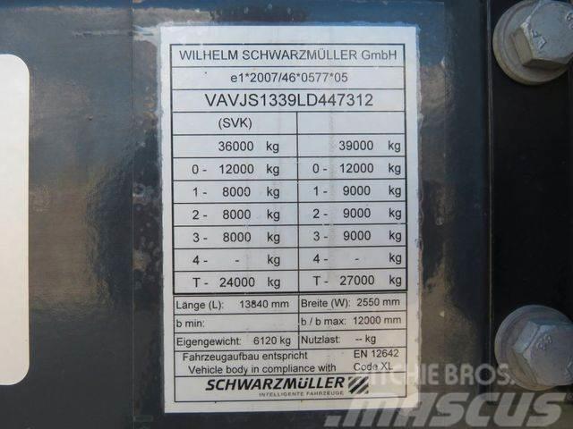 Schwarzmüller S 1*J-Serie*Standart*Lift Achse*XL Code* Polprikolice s ponjavo