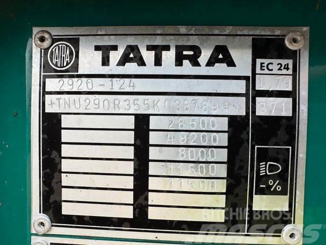 Tatra T 815 woodtransporter 6x6, crane+WILD 789+101 Tovornjaki za hlode