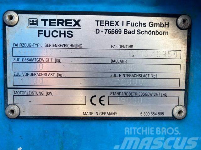 Terex Fuchs MHL 320 Umschlagbagger **BJ. 2008 * 7701H Bagri na kolesih