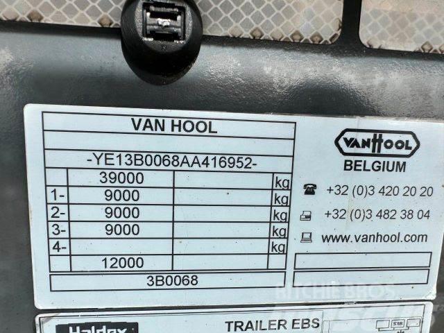Van Hool BDF, food tank 20m3 vin 952 Polprikolice podvozje