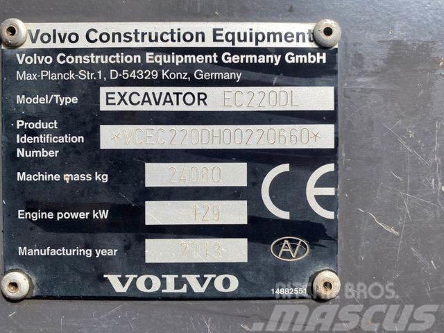 Volvo EC220 DL **BJ2013 *10000/ New Engine / New UC Bagri goseničarji