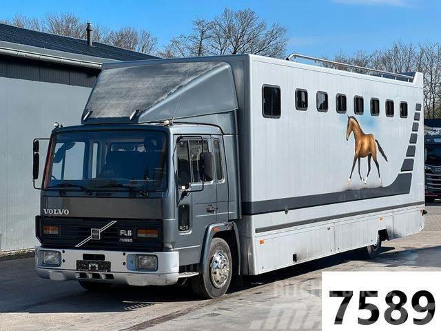 Volvo FL 6-11 Turbo Pferdetransporter 7 Pferde Tovornjaki za prevoz živine