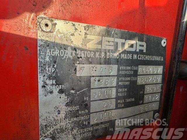 Zetor 7245 4x4 + snow blower vin 407 Traktorji