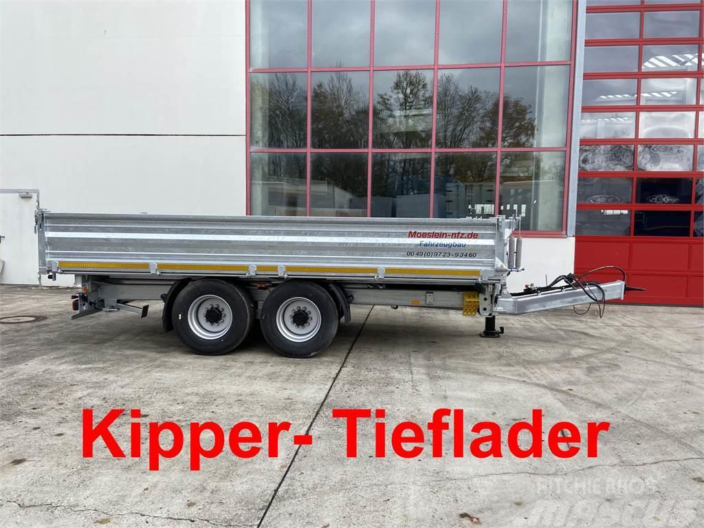 Möslein TTD 14 5,70 m 14 t Tandem- Kipper Tieflader 5,70 Kiper prikolice