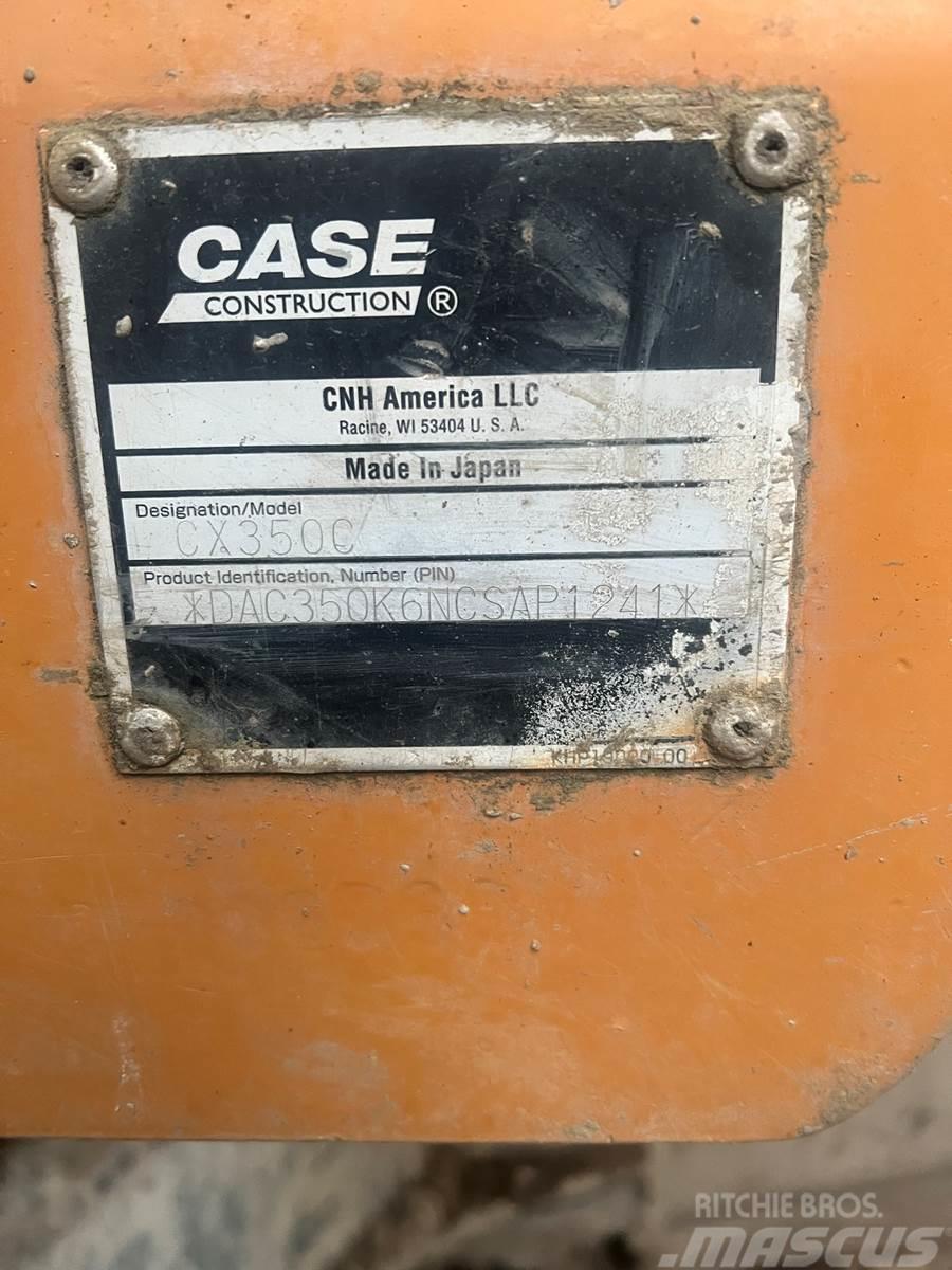 CASE CX350C Bagri goseničarji