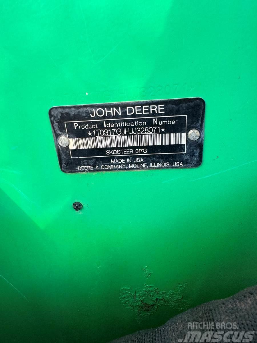 John Deere 317G Skid steer mini nakladalci