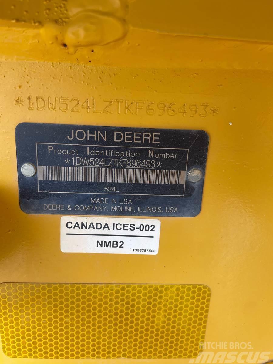 John Deere 524L Kolesni nakladalci