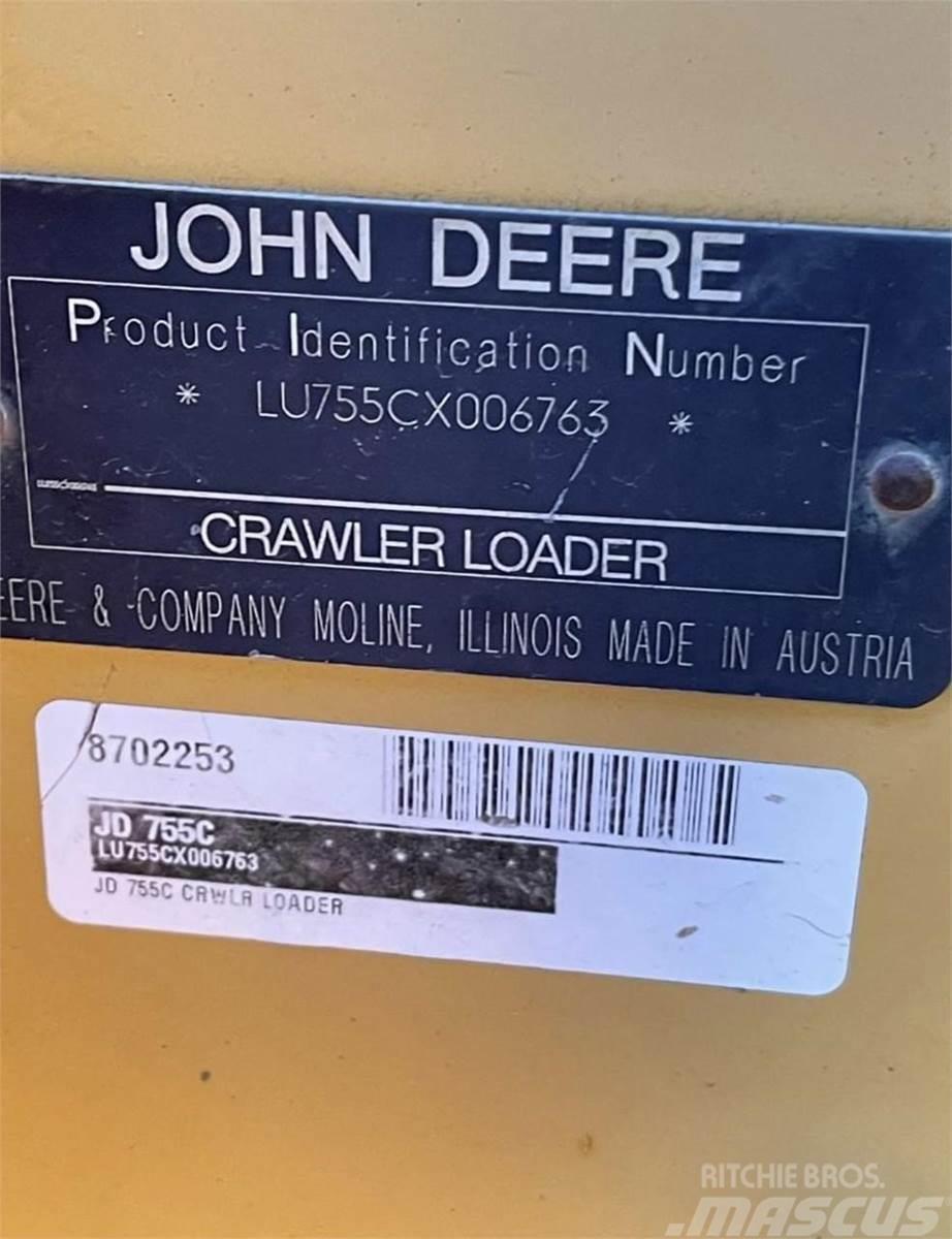 John Deere 755C Nakladalci goseničarji