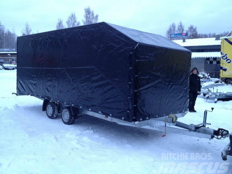 Boro ATLAS 6x2,2x1,9 3500 kg pressu Prikolica s ponjavo