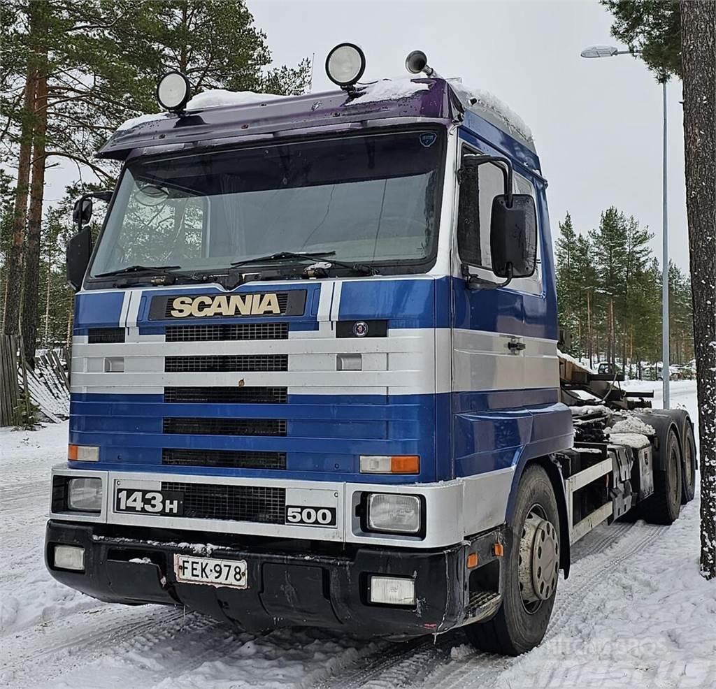 Scania 143H Razstavljivi tovornjaki z žičnimi dvigali