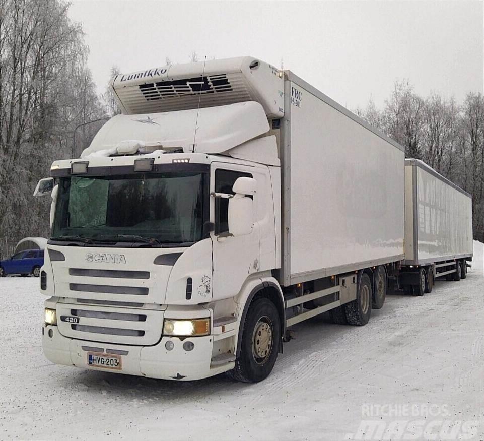 Scania P420 kylmäkoriyhdistelmä 6x2 Tovornjaki hladilniki