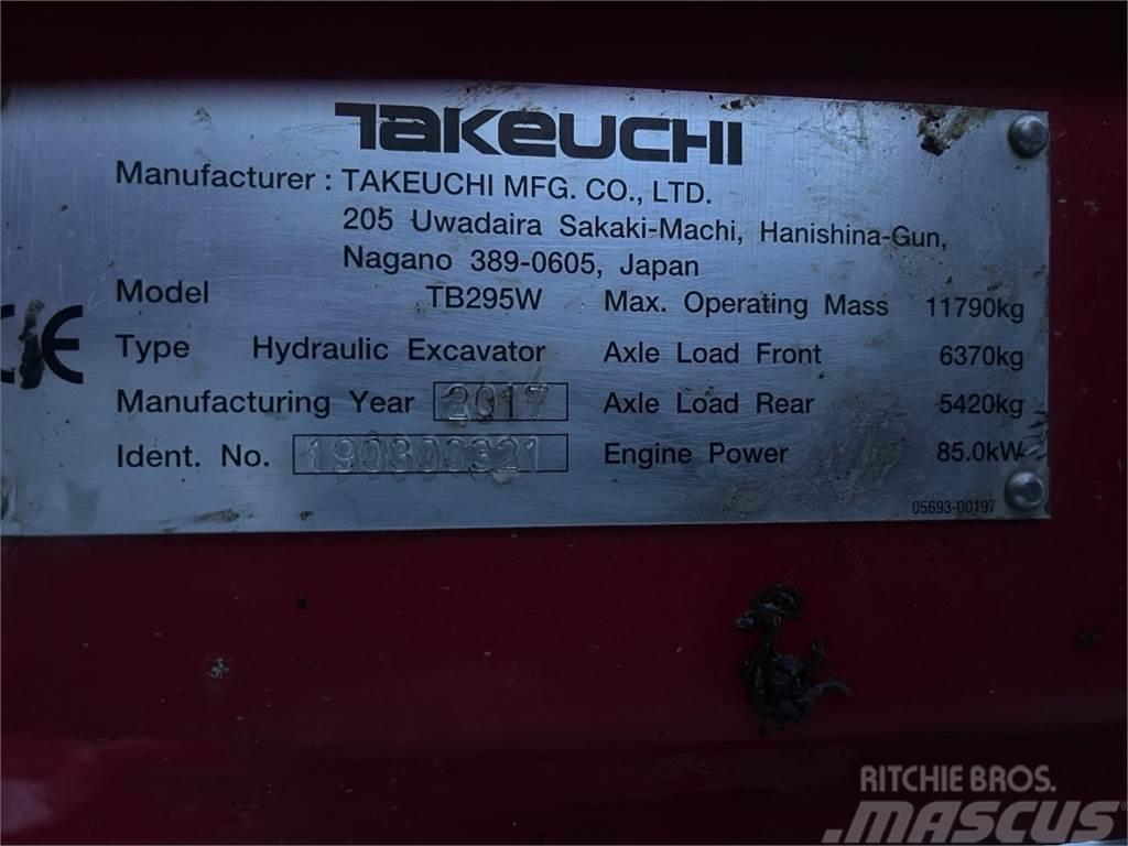 Takeuchi TB295 W Bagri na kolesih