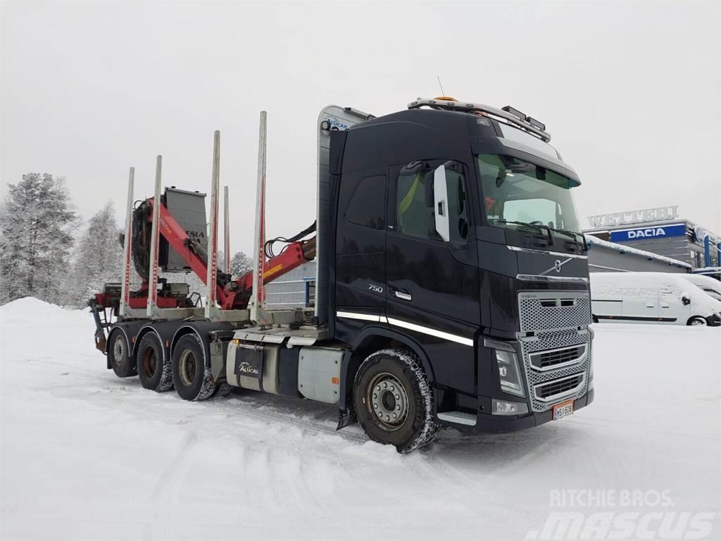 Volvo FH16 750 8x4 Tovornjaki za hlode