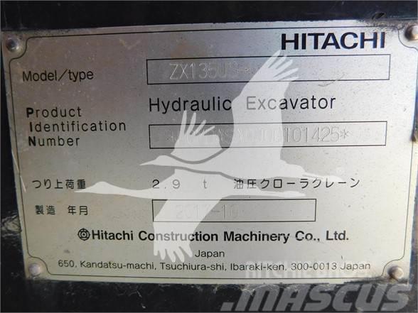 Hitachi ZX135US-6 Bagri goseničarji