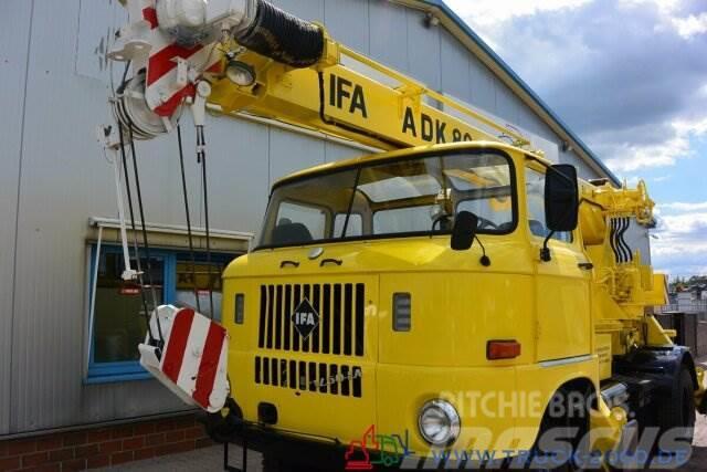  IFA-Automobile IFA W 50 LA Kran AK 80-8 Nur 1175km Tovornjaki z žerjavom