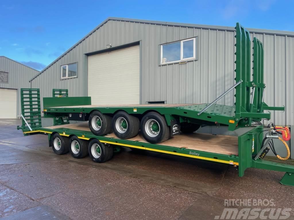 Bailey 20 Ton Tri-Axle Low loader trailer Prikolica za splošno rabo
