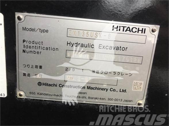 Hitachi ZX135USK-6 Bagri goseničarji