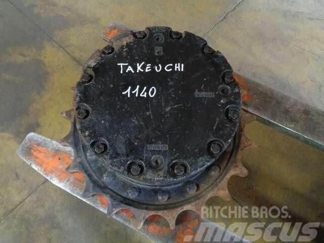 Takeuchi TB 1140 Podvozje in vzmetenje