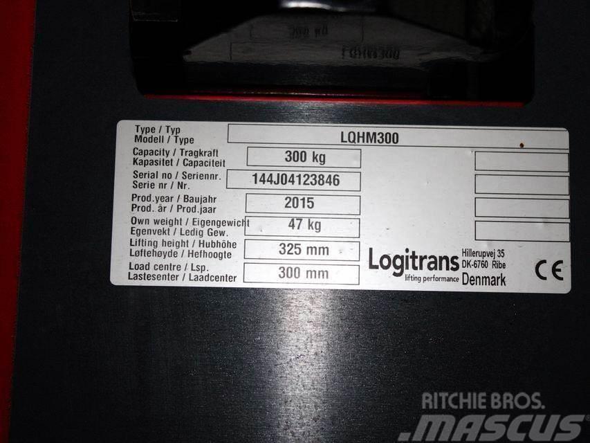 Logitrans LQHM 300 Električni nizko dvižni viličar