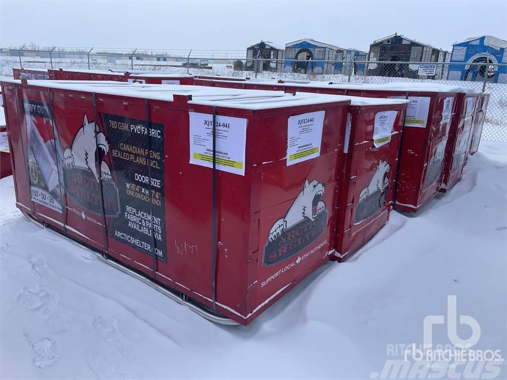 Arctic Shelter 150 ft x 50 ft x 26 ft Peak Dou ... Jeklene gradbene konstrukcije