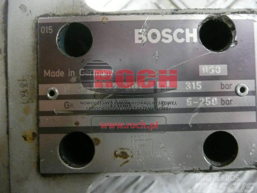 Bosch 0811402001 P MAX 315 BAR PV6-250 BAR - 1 SEKCYJNY  Hidravlika