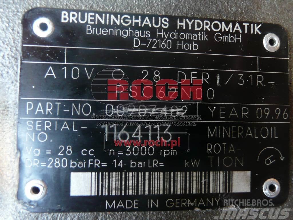Brueninghaus Hydromatik A10VO28DFR/31R-PSC62N00 00907402 Hidravlika