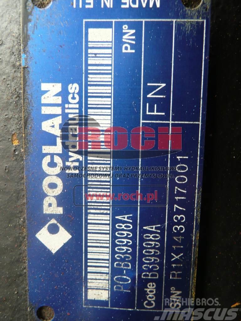 Poclain P0-B39998A B39998A + B45856S I1X1506539/004 FB-27- Motorji