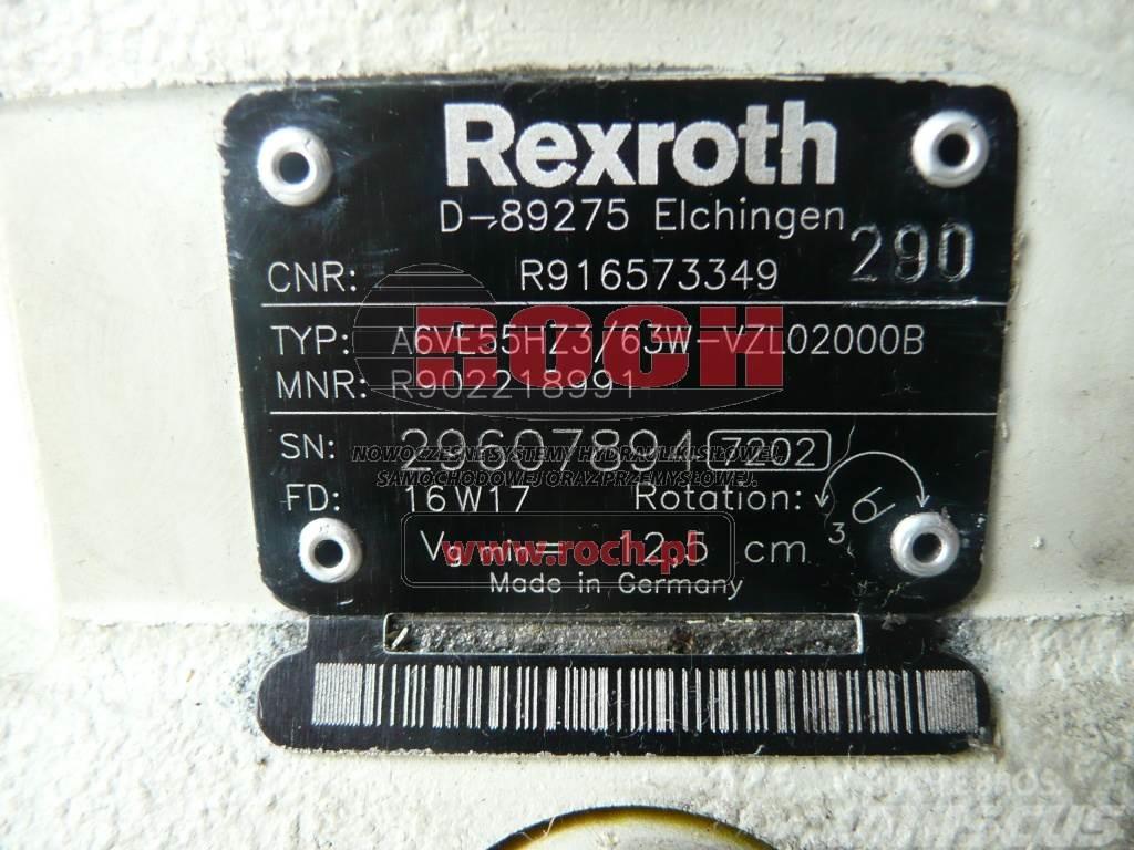 Rexroth A6VE55HZ3/63W-VZL02000B Motorji