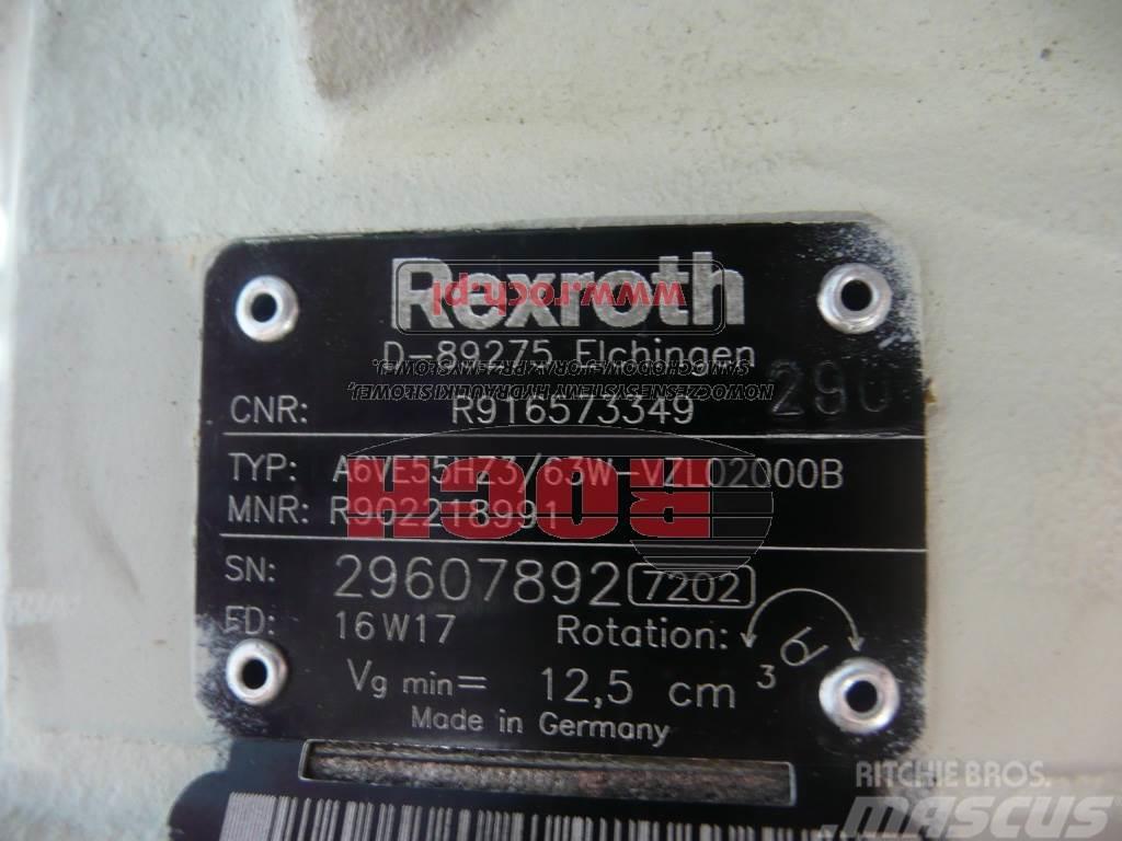 Rexroth A6VE55HZ3/63W-VZL02000B R902218991 r916573349+ GFT Motorji