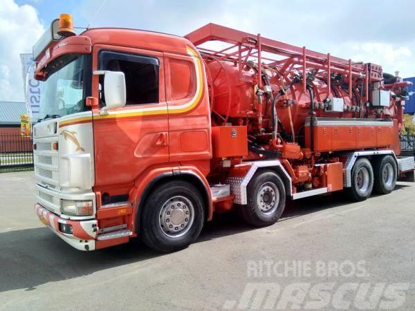 Scania Helmers recycler 164 G Vakuumski tovornjaki