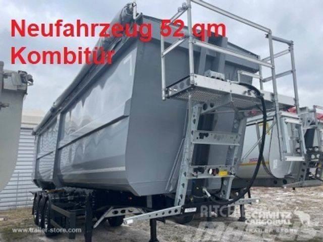 Schmitz Cargobull Kipper Stahlrundmulde 52m³ Polprikolice prekucniki - kiper