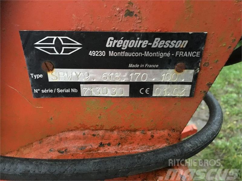 Gregoire-Besson SPWY9 618.170.100 6 furet Obračalni plugi