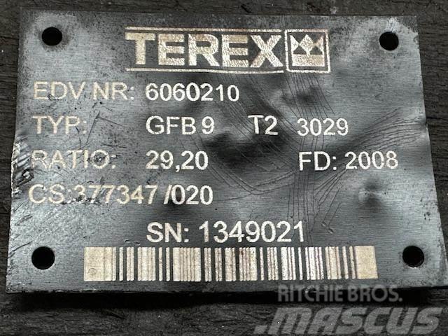 Terex 145 reduktor GFB 9 Podvozje in vzmetenje