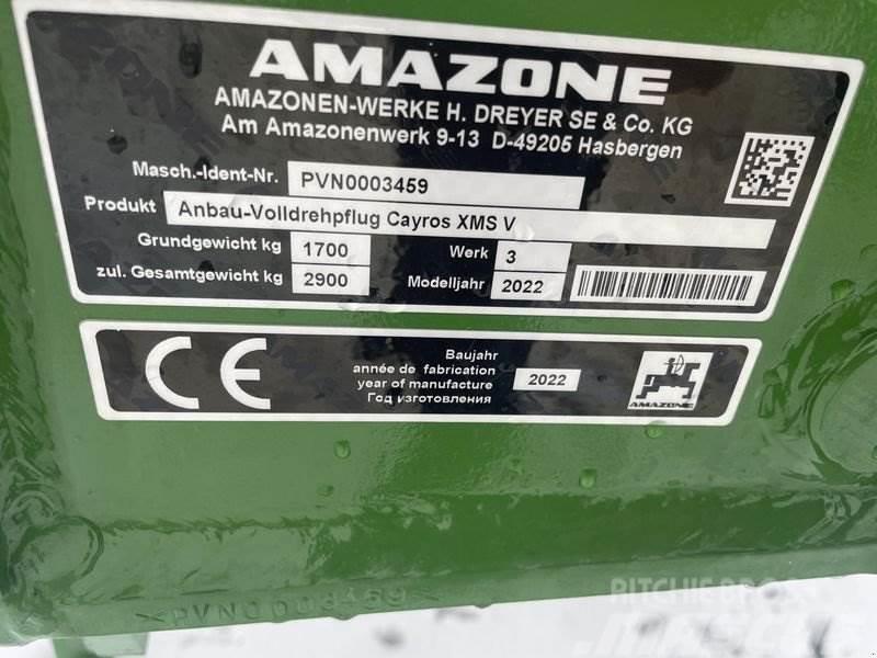 Amazone CAYROS XMS 950 VS Navadni plugi