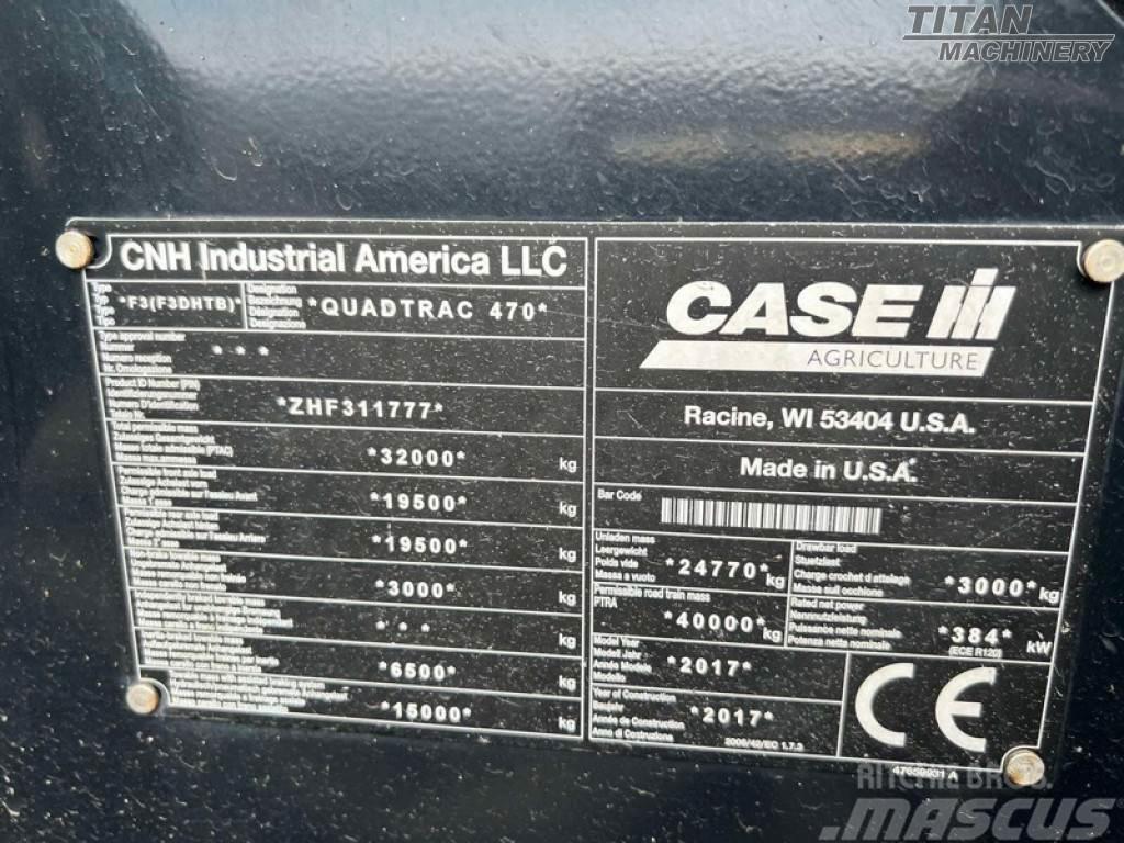 Case IH Quadtrac 470 Traktorji