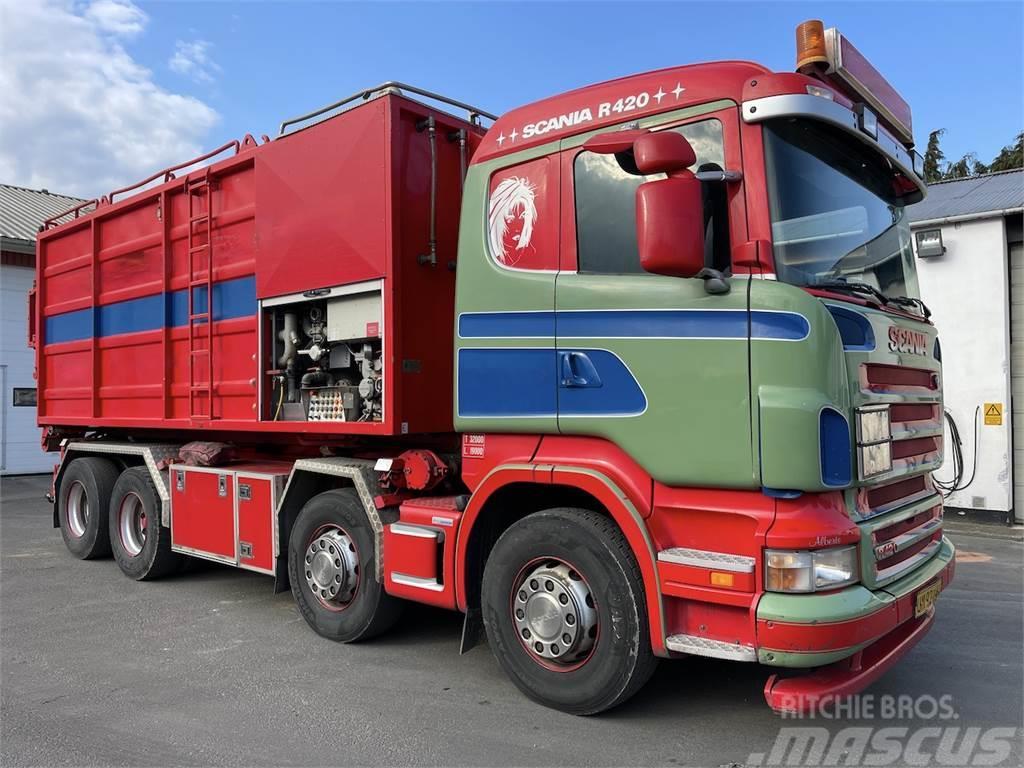 Scania R420, KSA anlæg Vakuumski tovornjaki