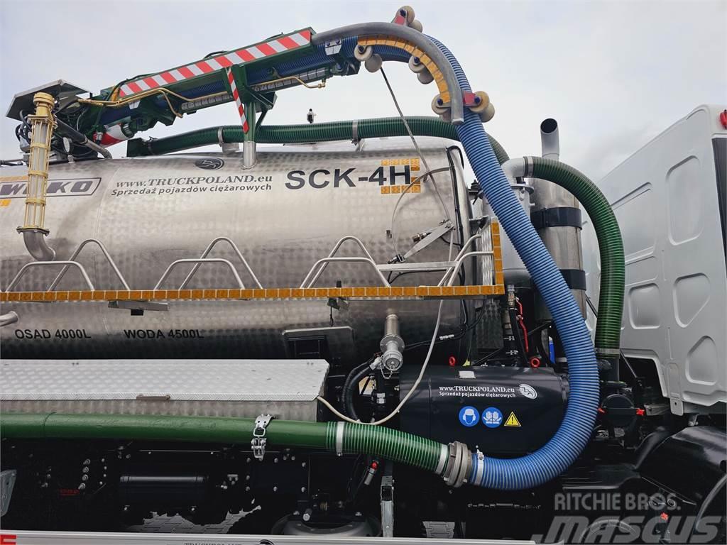 DAF WUKO SCK-4HW for collecting waste liquid separator Vakuumski tovornjaki