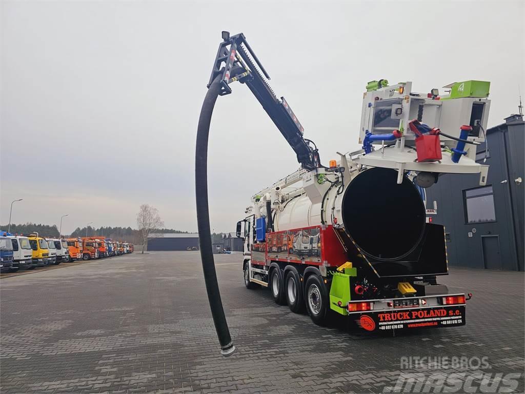 MAN MULLER COMBI CANALMASTER WUKO FOR CLEANING SEWERS Vakuumski tovornjaki
