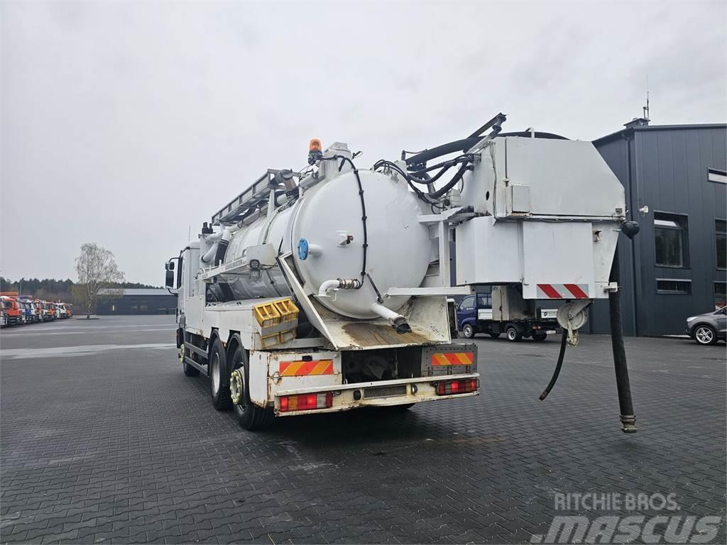 Mercedes-Benz WUKO MULLER COMBI FOR SEWER CLEANING Vakuumski tovornjaki