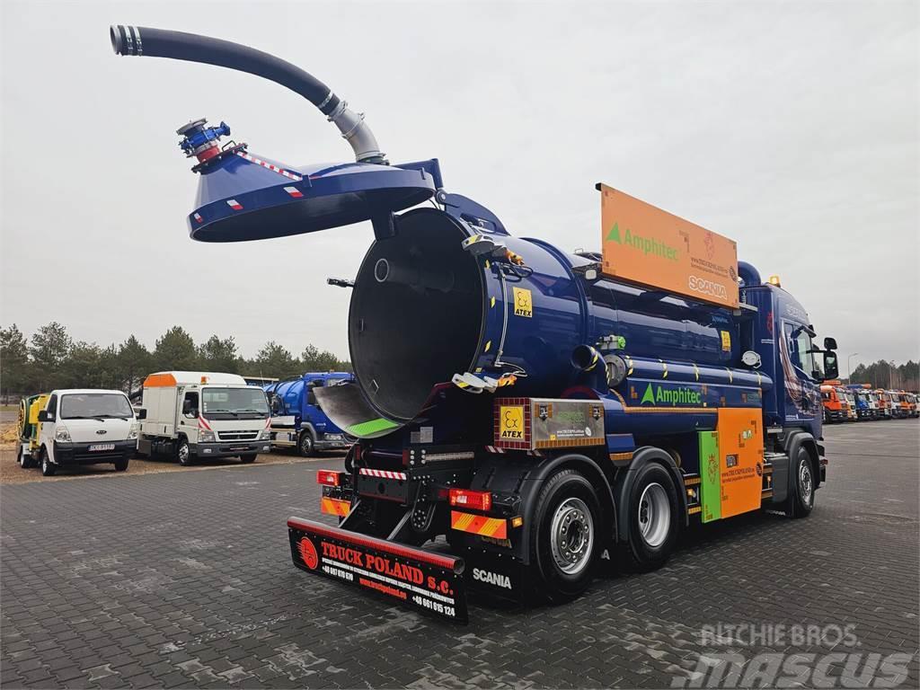 Scania Amphitec VORTEX ATEX EURO 6 vacuum suction loader Komunalna vozila