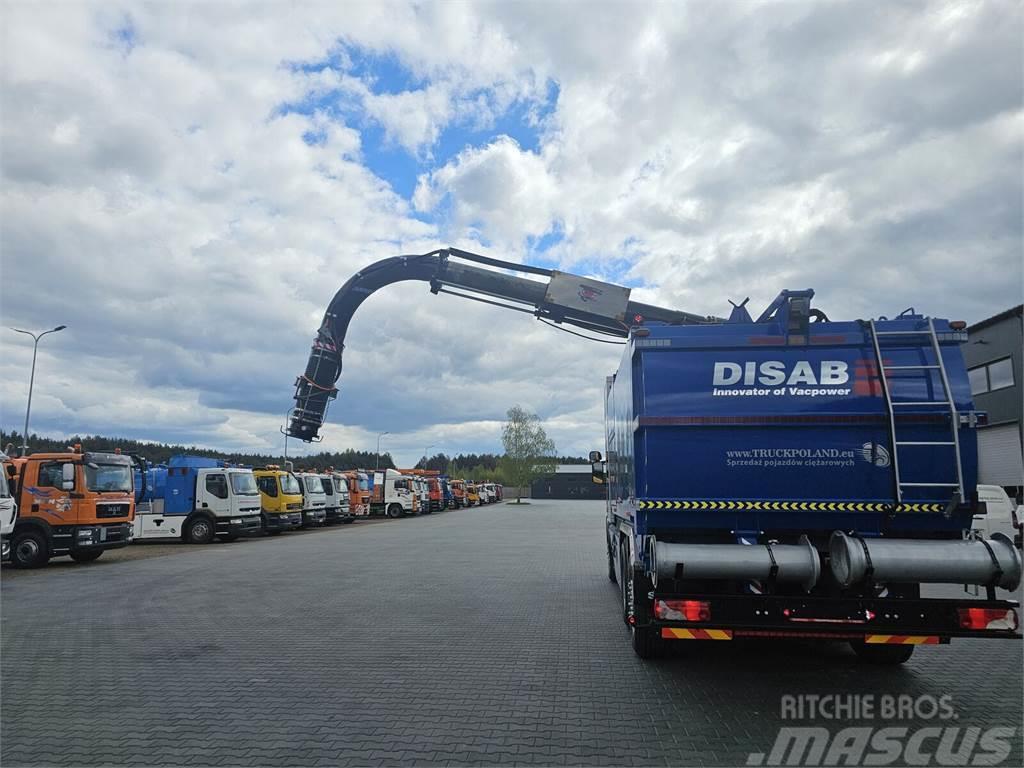 Scania DISAB ENVAC Saugbagger vacuum cleaner excavator su Komunalni tovornjaki
