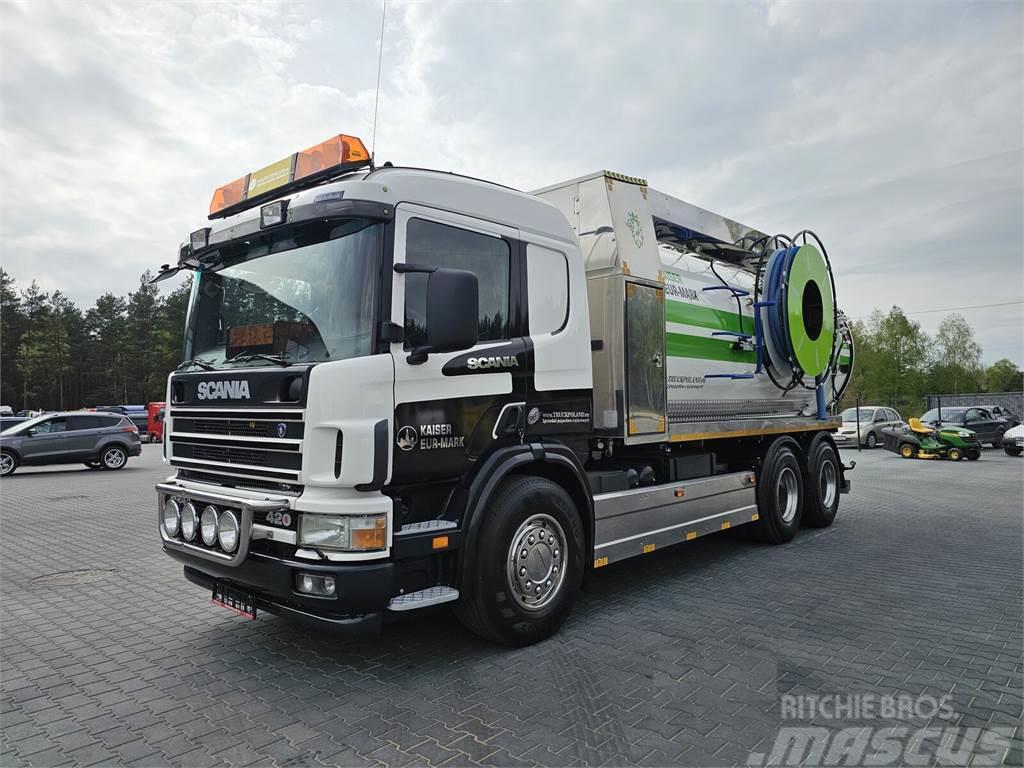 Scania WUKO KAISER EUR-MARK PKL 8.8 FOR COMBI DECK CLEANI Vakuumski tovornjaki