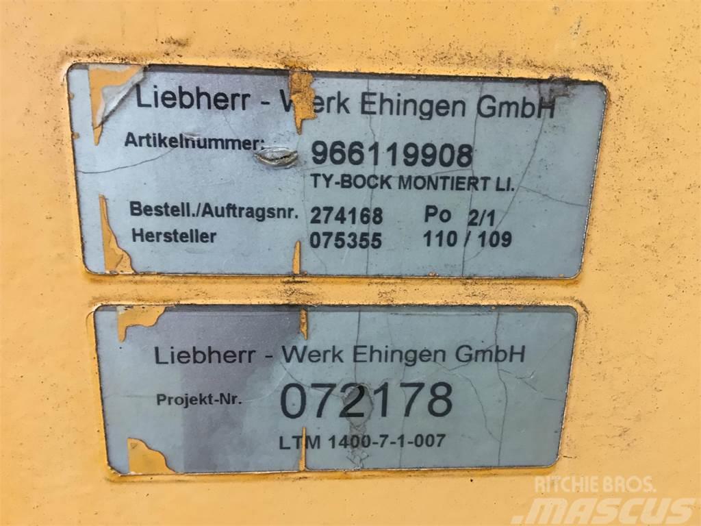 Liebherr LTM 1400-7.1 TY-bracket left pre-ass Rezervni deli in oprema za dvigala