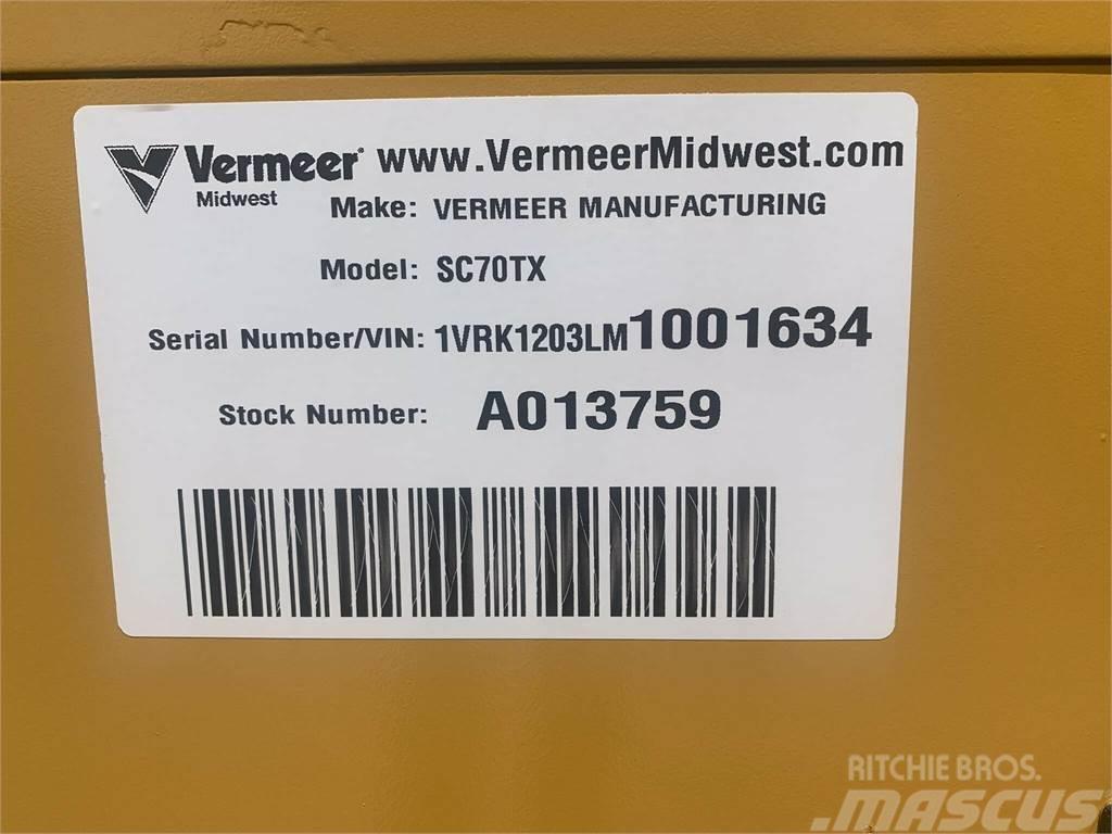 Vermeer SC70TX Rezkalci panjev/štorov
